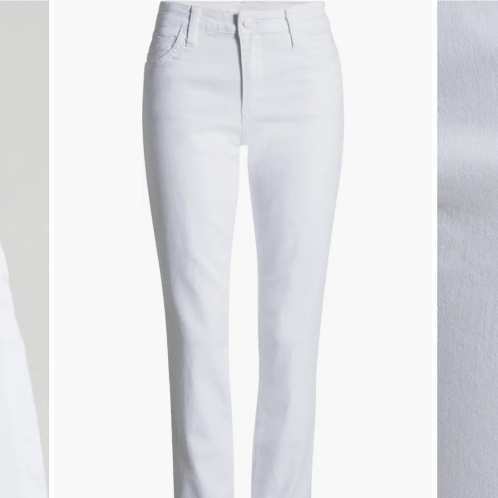 NWT SZ 18  Kut from the Kloth Catherine Girlfriend Jean — Optic White